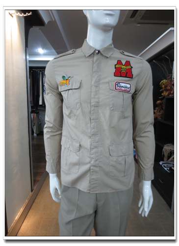 CH-05 新款时尚男士长袖休闲衬衫